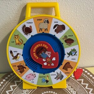 Like new Matell See N’Say Classic Yellow Animal Sound Toy